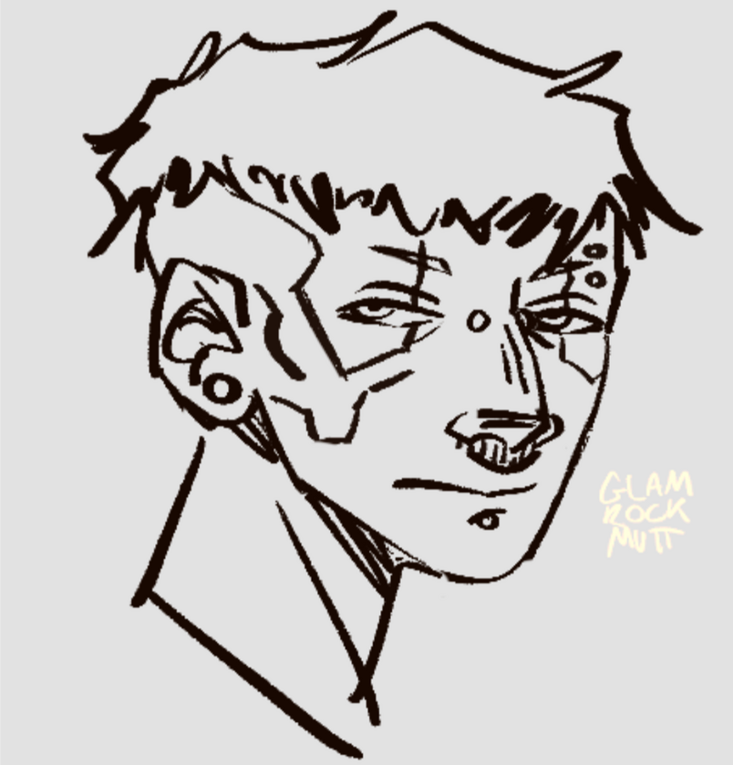 uncoloured sketch