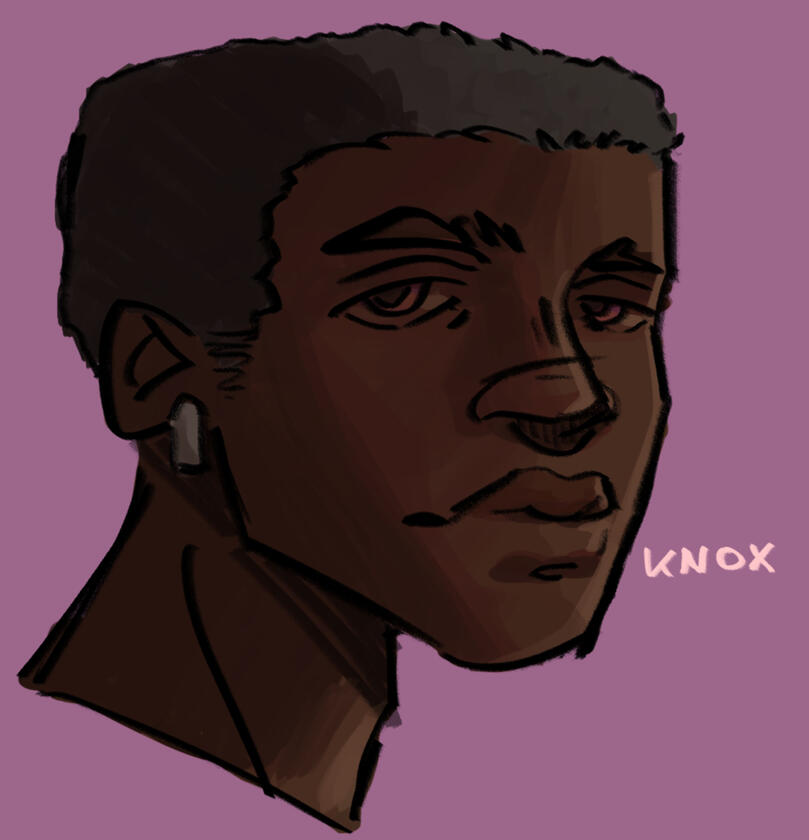 Coloured sketch
