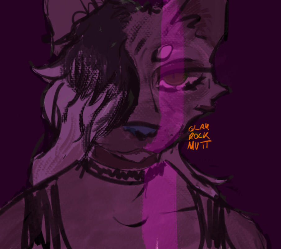 Painterly headshot